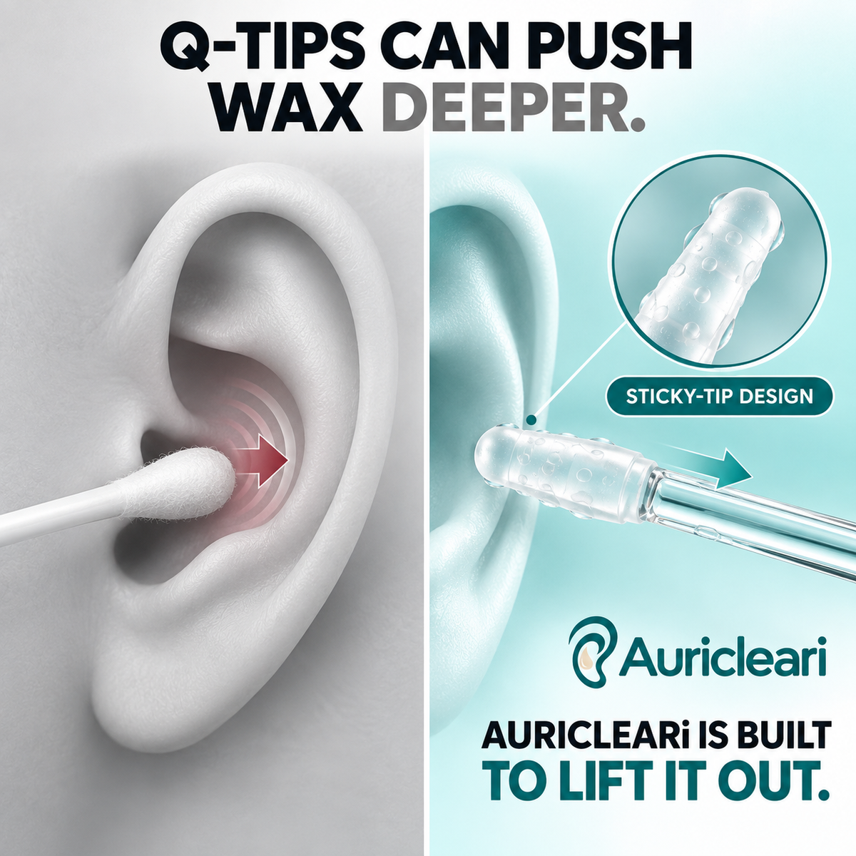 Sticky Ear Cleaner